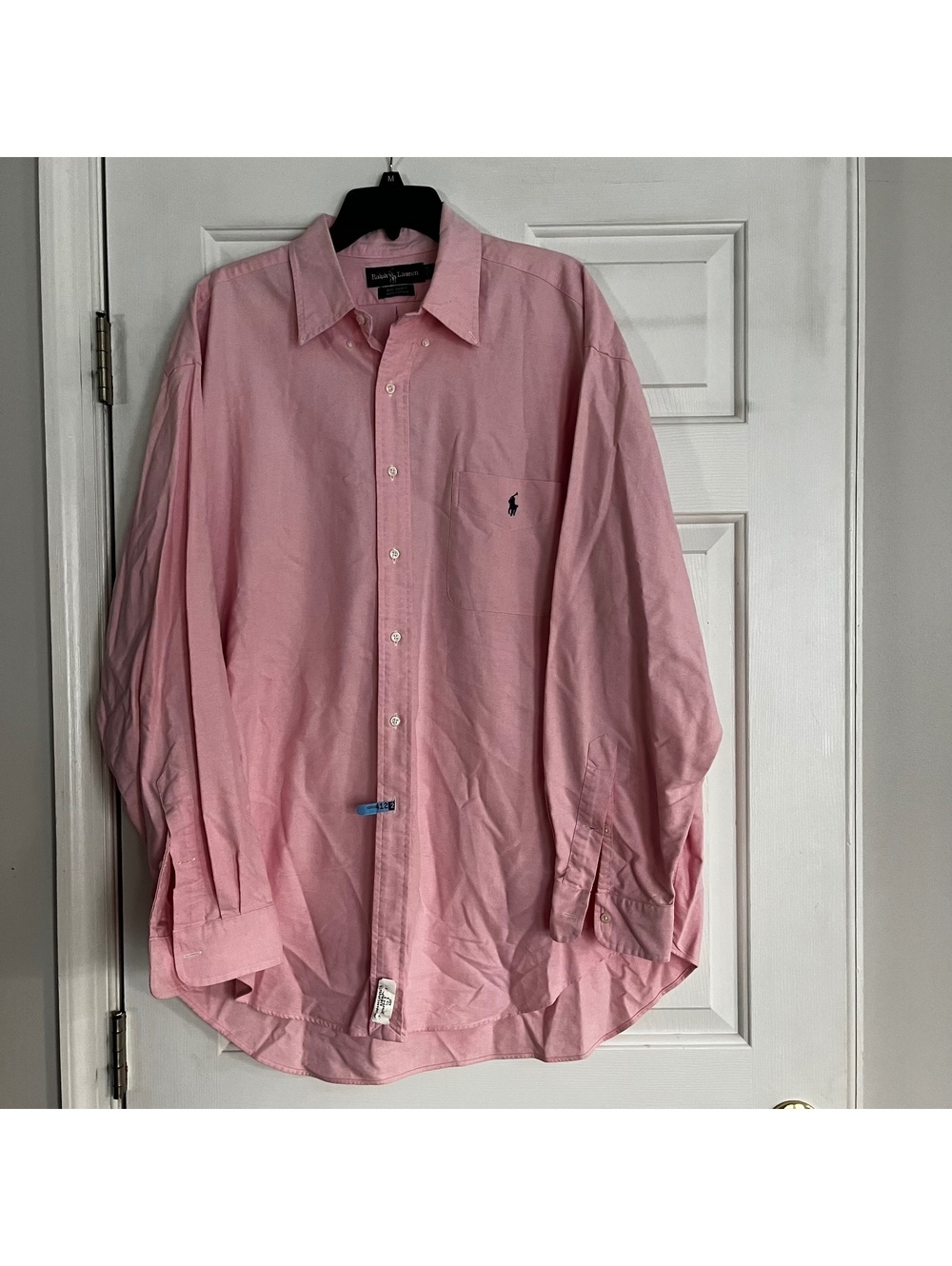 Ralph Lauren Big Shirt 100% Cotton Pink XL